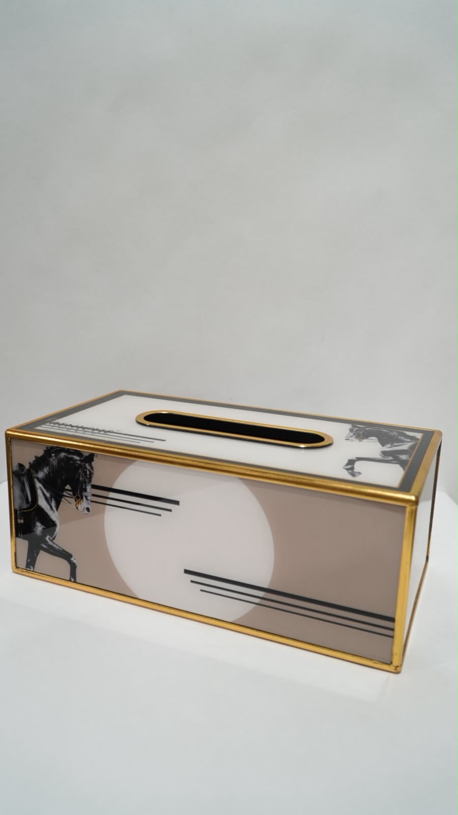 Tissue box metallic 02