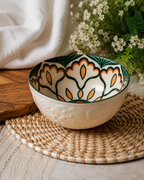 Imported Moroccan Ceramic Bowl Set – 4 PCS (4.5 Inch) | Living By Aad