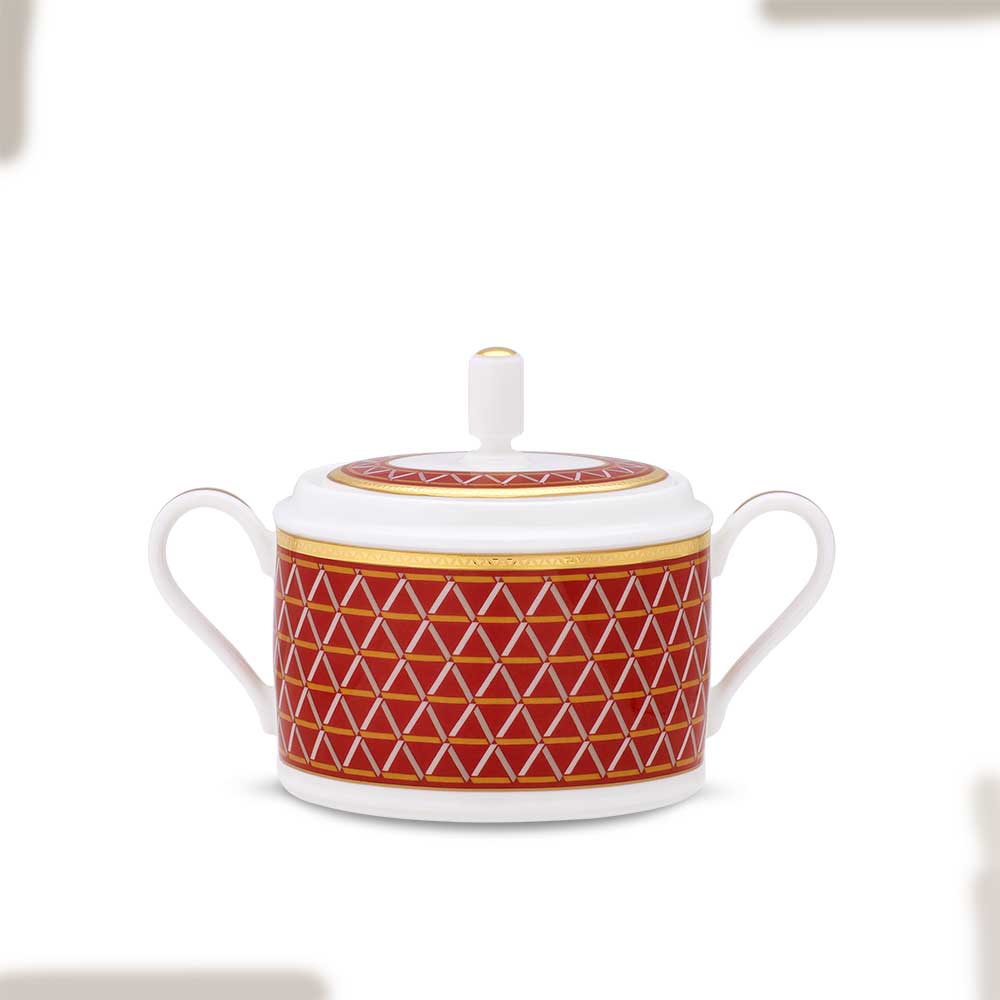 Crochet 17pc Tea Set with Gift Box