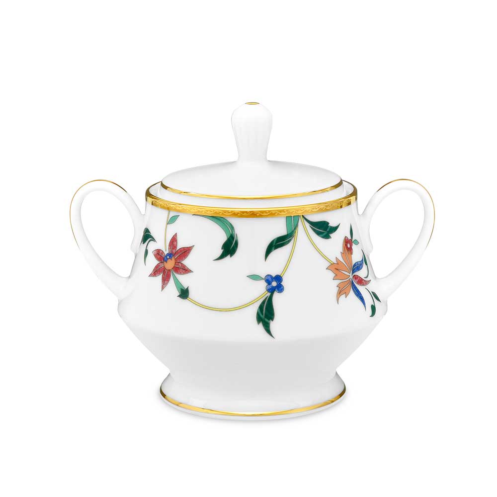 Bountiful Garden 17pc Tea Set with Gift Box