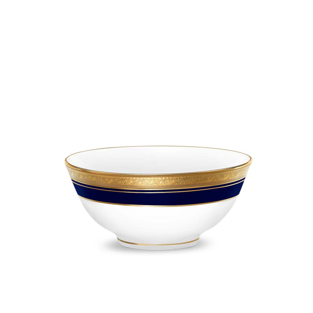 Crestwood Cobalt Gold 21pc Dinner Set with Gift Box