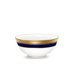 Crestwood Cobalt Gold 21pc Dinner Set with Gift Box