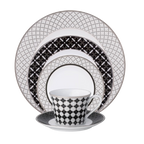 City Table 21 pc Dinner Set with Gift Box