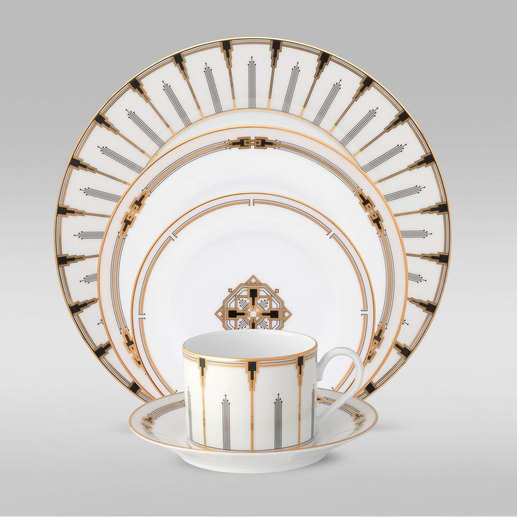 Empire Gold 21 pc Dinner Set with Gift Box