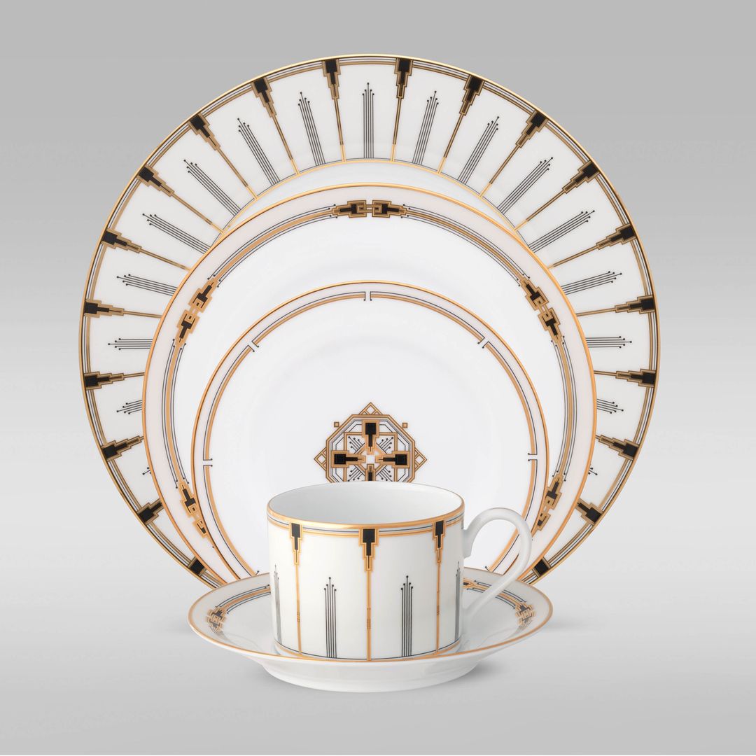 Empire Gold 21 pc Dinner Set with Gift Box