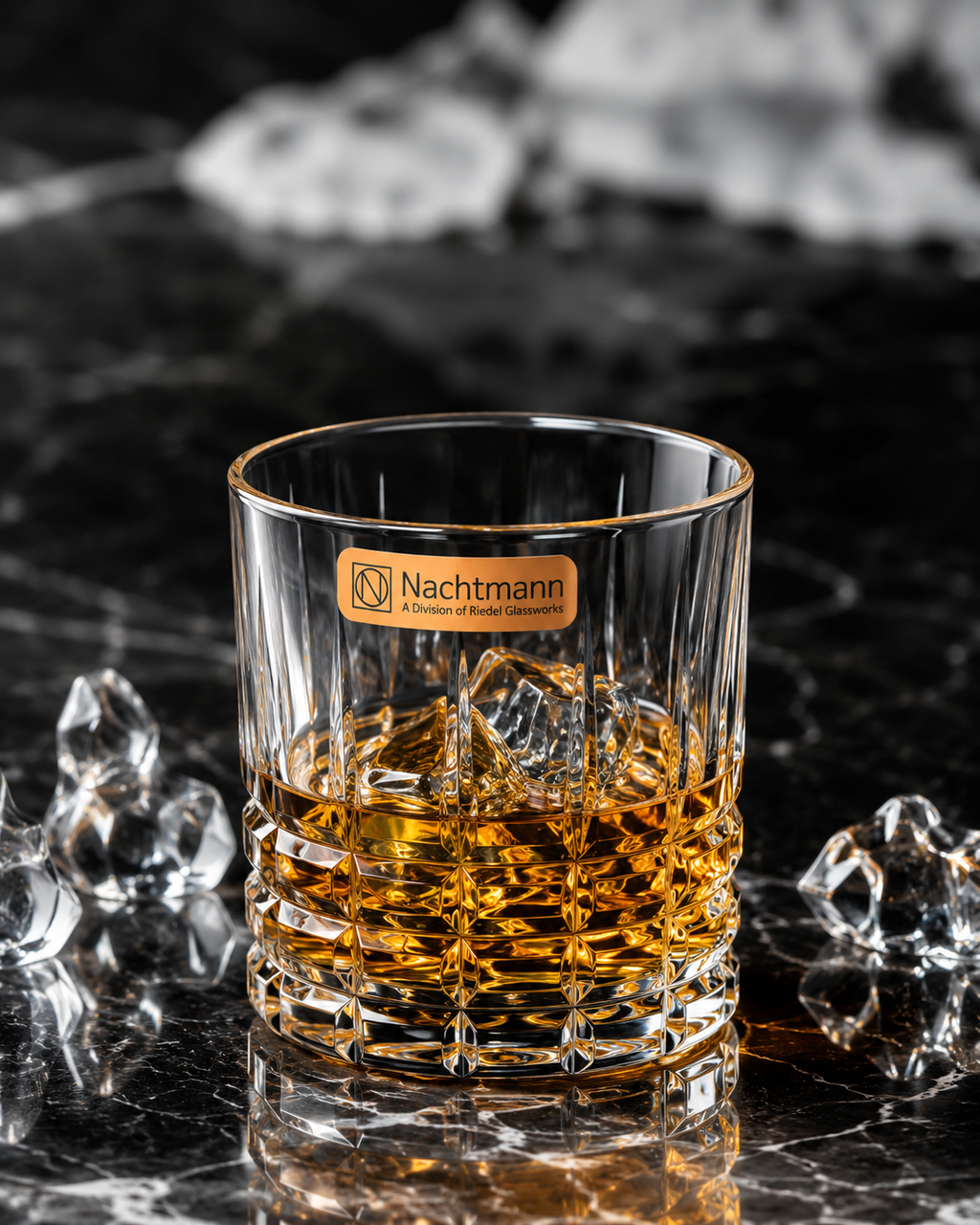Nachtmann Germany Crystal Whiskey Tumblers – Set of 6