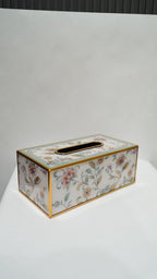 Tissue box metallic 03