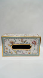 Tissue box metallic 03