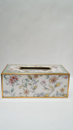 Tissue box metallic 03