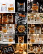 Nachtmann Germany Crystal Whiskey Tumblers – Set of 6