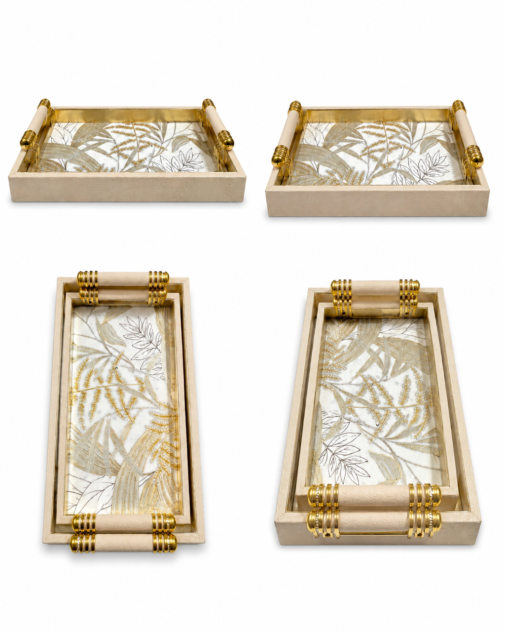 Diamond leather Tray04
