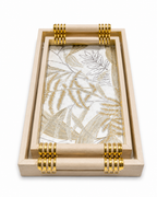 Diamond leather Tray04