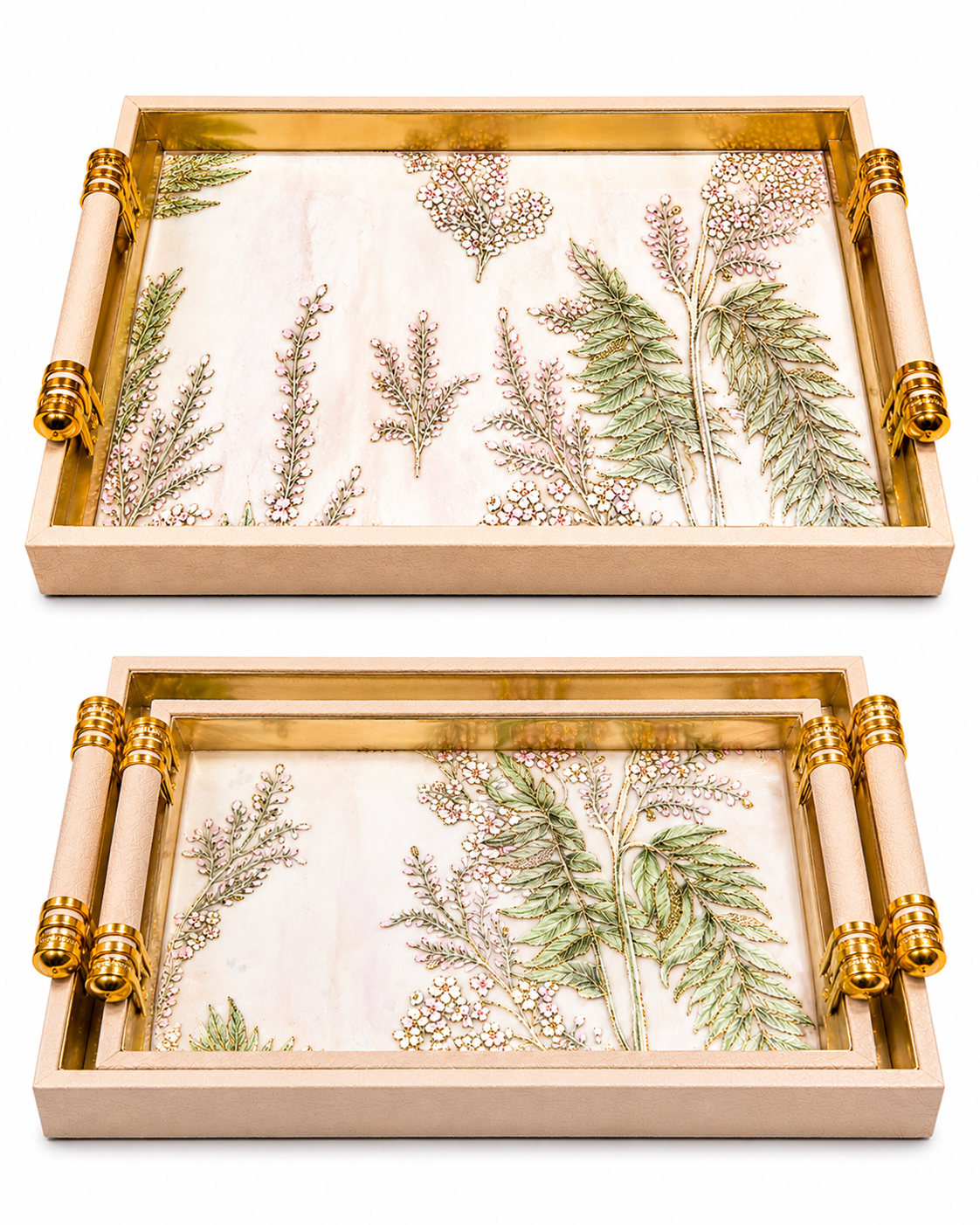 Diamond leather Tray03