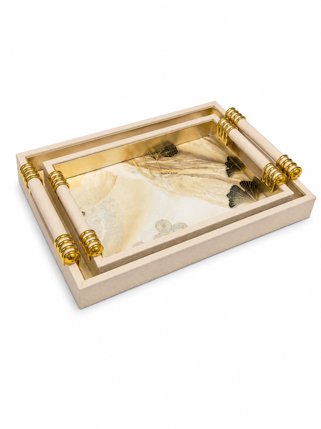 Diamond leather Tray01