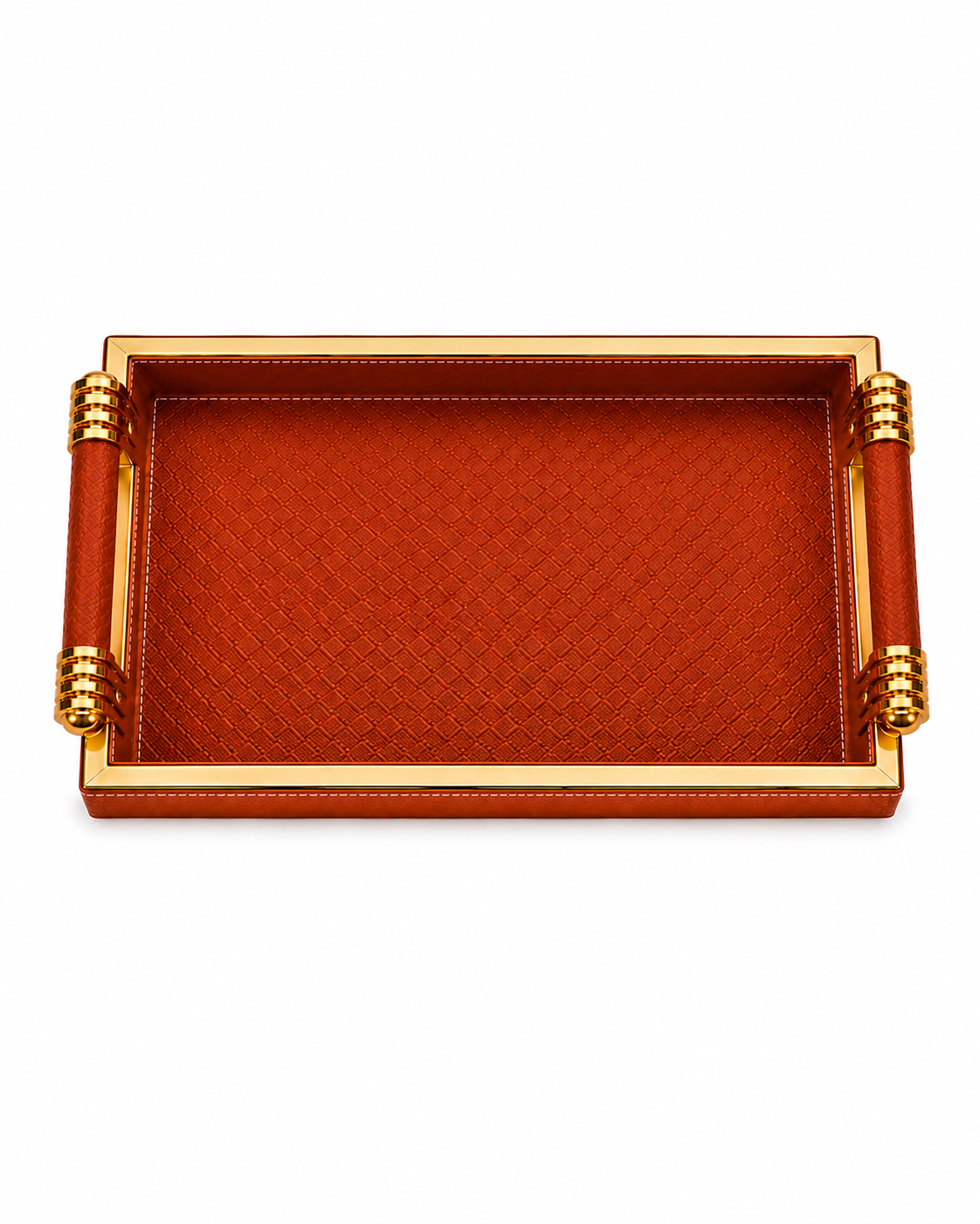 Diamond leather Tray05