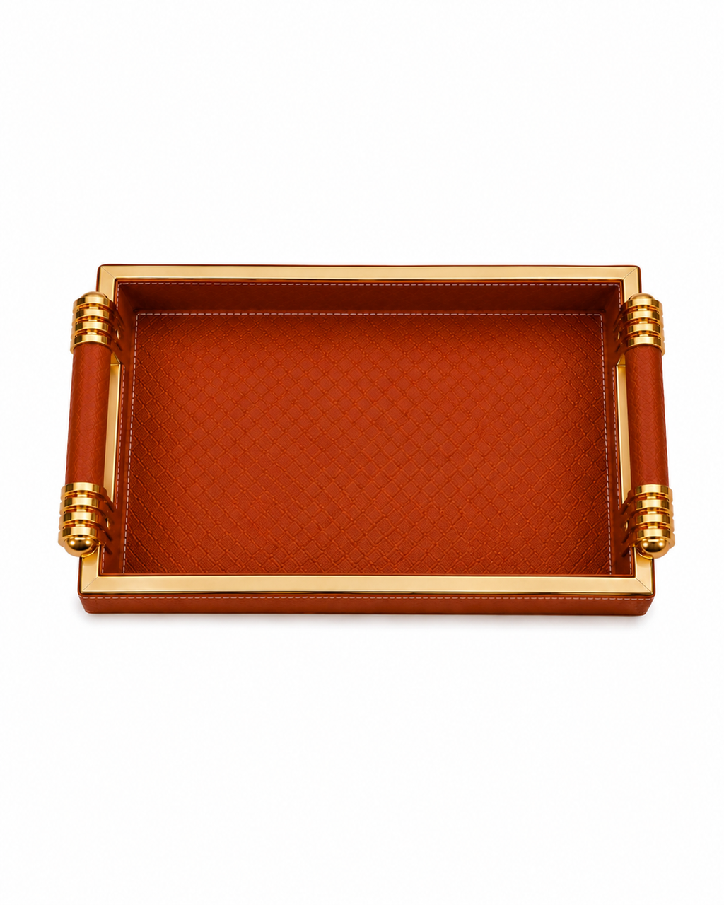 Diamond leather Tray05