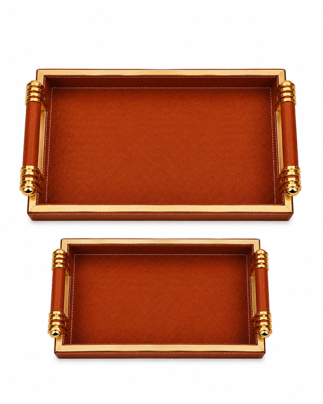 Diamond leather Tray05