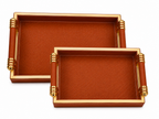 Diamond leather Tray05