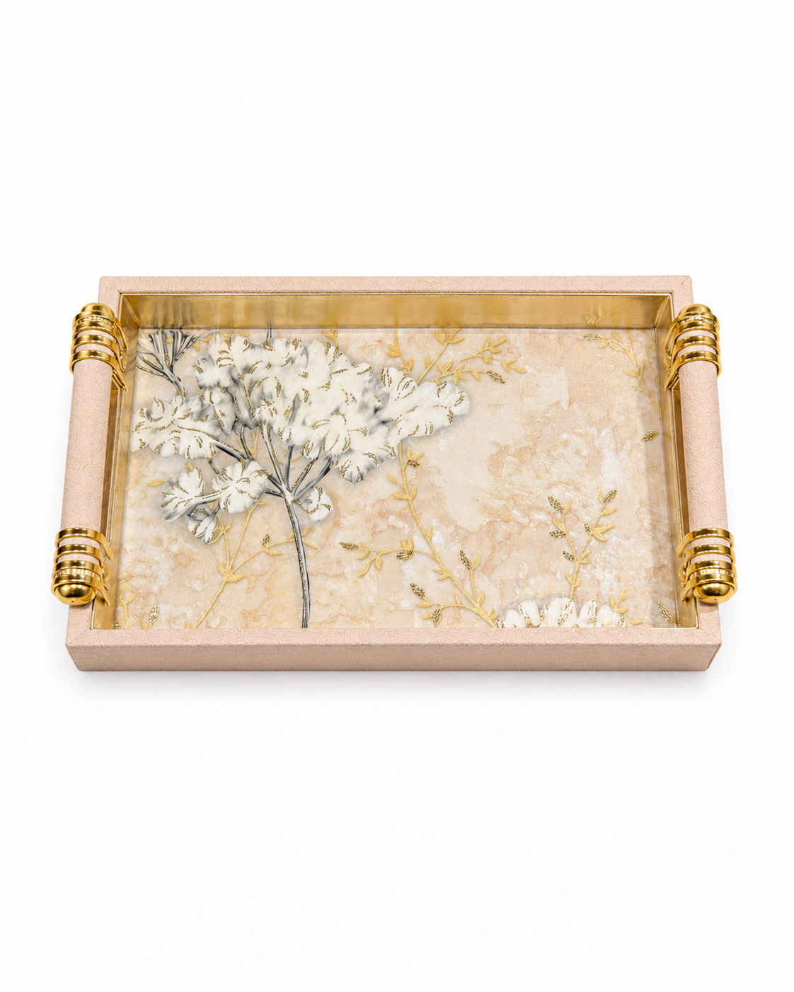 Diamond leather Tray06