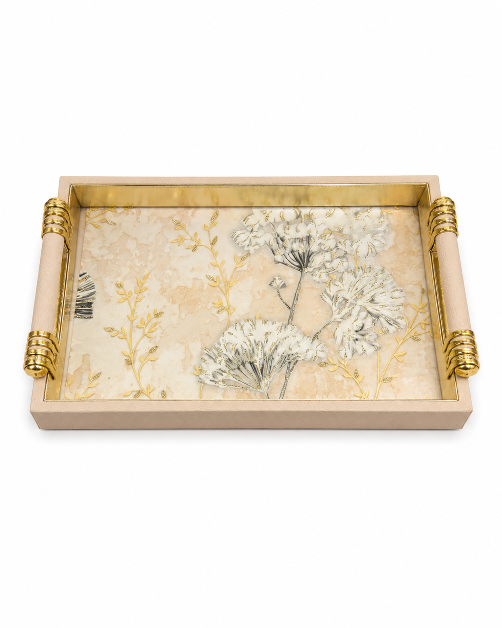 Diamond leather Tray06