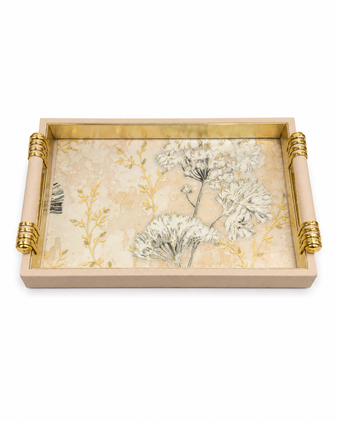 Diamond leather Tray06