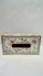 Tissue box metallic 03
