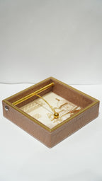 Leather tissue holder 01