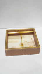 Leather tissue holder 01