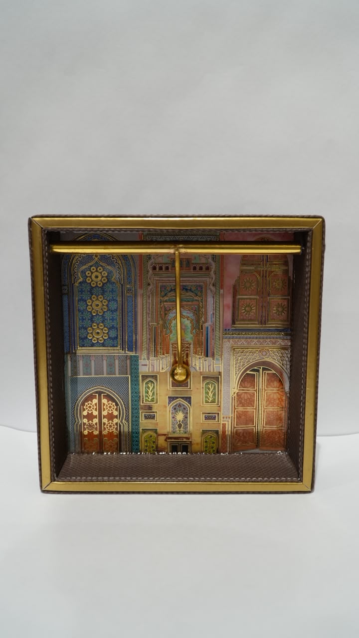 Leather tissue holder 01