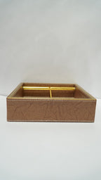 Leather tissue holder 01