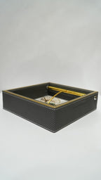 Leather tissue holder 01