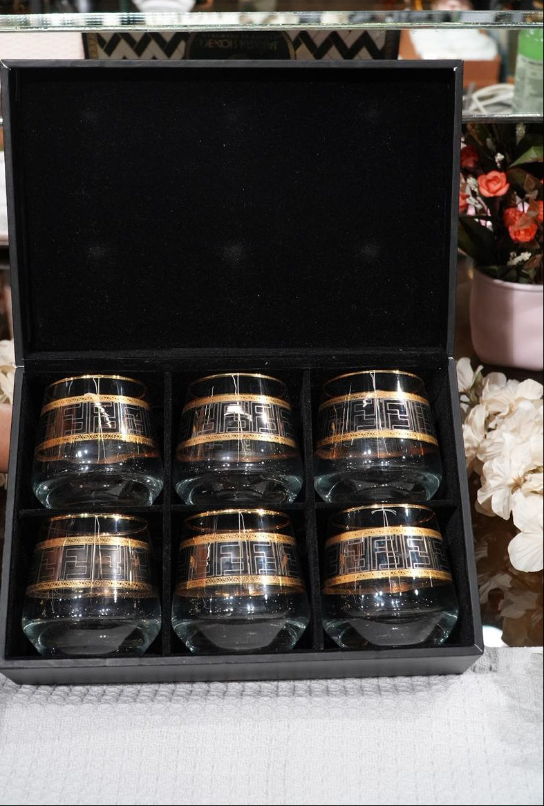 crystal whiskey glasses