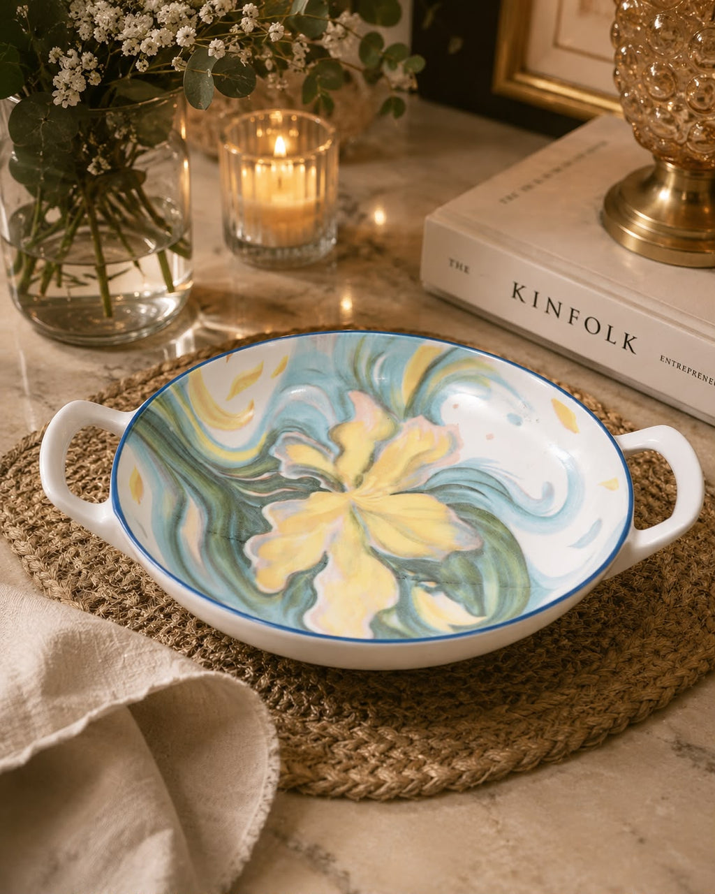 Round platter