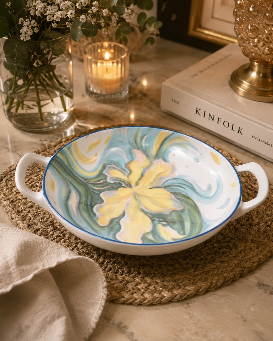 Round platter